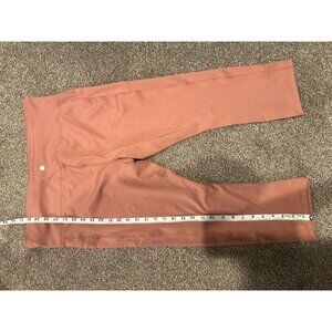 AVIA Capri Leggings Pink Womens XL Athletic Yoga Pants Pockets